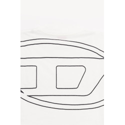 DIESEL WHITE T BOGGY T SHIRT