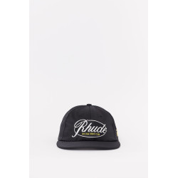 RHUDE BLACK RHUDE SPORTS CLUB CURVED BRIM HAT