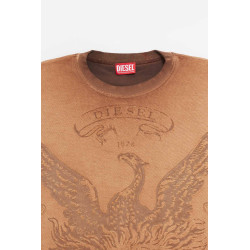 DIESEL BROWN S ARON SWEATSHIRT