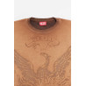 DIESEL BROWN S ARON SWEATSHIRT
