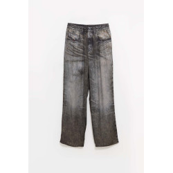 DIESEL BLACK P THECK PIJAMA TROUSER
