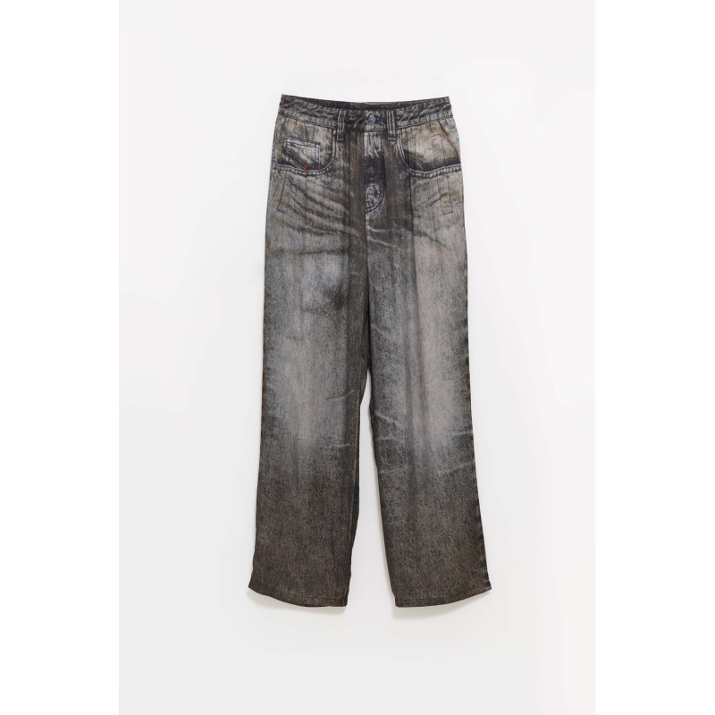 DIESEL BLACK P THECK PIJAMA TROUSER