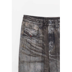 DIESEL BLACK P THECK PIJAMA TROUSER