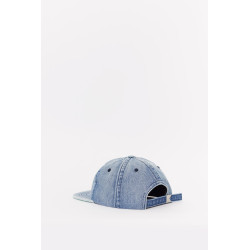 RHUDE OXFORD INDIGO LOGO DENIM HAT