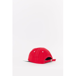RHUDE RED WHITE CONTRAST LOGO HAT