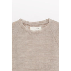 MFPEN BEIGE GAUZE RAGLAN LS T SHIRT