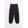 STUSSY WASHED BLACK WORKGEAR SWEATPANT