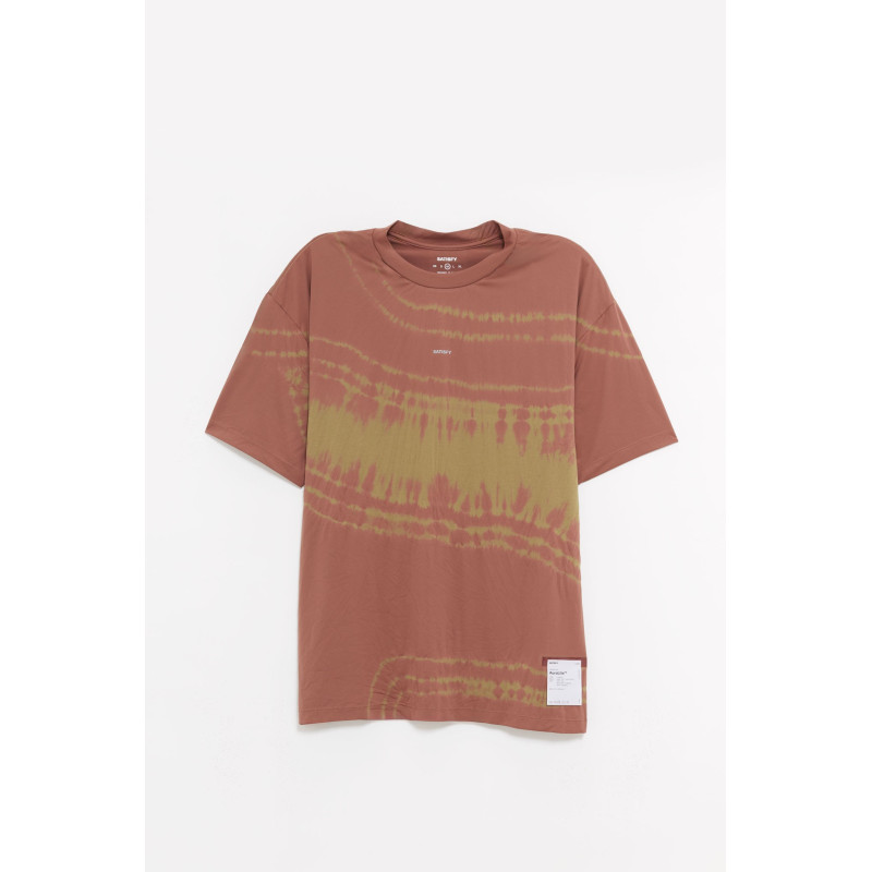 SATISFY TIE DYE MINERAL CAMO AURALITE T SHIRT
