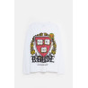 RHUDE WHITE VERITAS RHUDE LS T SHIRT