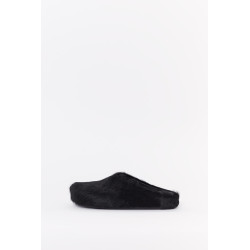 MARNI BLACK FUSSBET SABOT LOAFERS