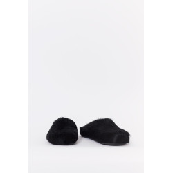 MARNI BLACK FUSSBET SABOT LOAFERS