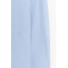 AMI CASHMERE BLUE BOXY FIT SHIRT