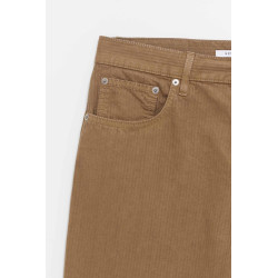 SUNFLOWER LIGHT BROWN WIDE TWIST TROUSER