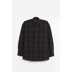 OUR LEGACY BLACK SHEER BORROWED SHIRT