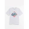 CASABLANCA GREY MARLE CASA WAY WORLD SERIES T SHIRT