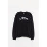 LOUVOIS BLACK LOUVOIS ARCH CREWNECK