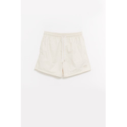 LOUVOIS BEIGE SEAQUAL SWIMMING SHORTS