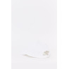 LOUVOIS WHITE RED CHAIN CREST HAT