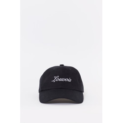 LOUVOIS BLACK LOUVOIS WORDMARK HAT