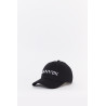LANVIN BLACK BASEBALL CAP