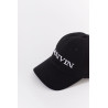 LANVIN BLACK BASEBALL CAP