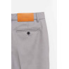 SECOND LAYER GREY IDDEN CHECK BAGGY PRIMO TROUSER