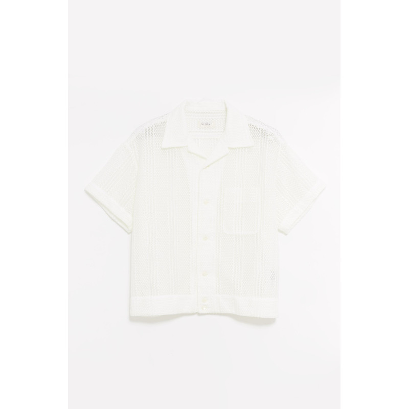 SECOND LAYER WHITE INDIO SHIRT