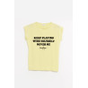 SECOND LAYER YELLOW NIAGARA T SHIRT