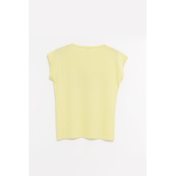 SECOND LAYER YELLOW NIAGARA T SHIRT