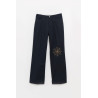 SECOND LAYER NAVY ANGEL TROUSER