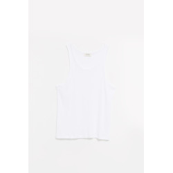 SECOND LAYER WHITE LOS NINOS TANK TOP T SHIRT