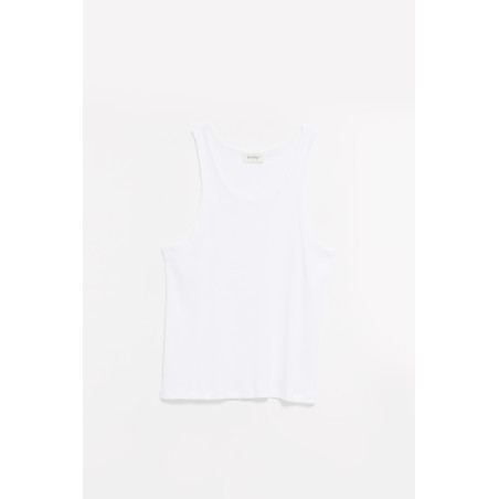 SECOND LAYER WHITE LOS NINOS TANK TOP T SHIRT