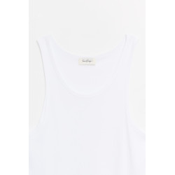 SECOND LAYER WHITE LOS NINOS TANK TOP T SHIRT