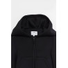 COURREGES BLACK COCOON BONDED JACKET