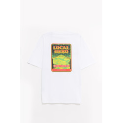 MARTINE ROSE WHITE LOCAL HERO SS OVERSIZED T SHIRT