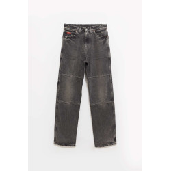 MARTINE ROSE BLACK PANELLED JEAN