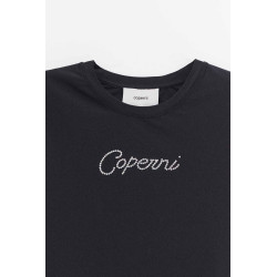 COPERNI BLACK CRYSTAL LOGO T SHIRT
