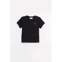 COPERNI BLACK LOGO SLIM FIT T SHIRT