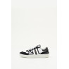 LANVIN OPTIC WHITE BLACK CLAY SNEAKERS