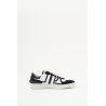 LANVIN OPTIC WHITE BLACK CLAY SNEAKERS