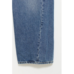 SUNFLOWER MID BLUE WIDE TWIST TROUSER