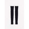 COURREGES AC RIBBED LAMBSWOOL MITTENS
