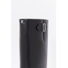 COURREGES ASTRO WEDGED LEATHER BOOTS