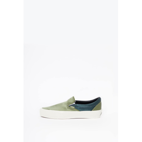 VANS OTW LX SATIN LODEN GREEN SLIP ON REISSUE 98 SNEAKERS