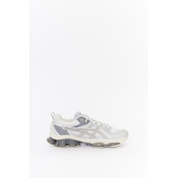 ASICS WHITE LIGHT DUST GEL QUANTUM KINETIC SNEAKERS