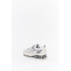 ASICS WHITE LIGHT DUST GEL QUANTUM KINETIC SNEAKERS