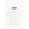 LANVIN ENAMEL MOHAIR LANVIN LOGO T SHIRT