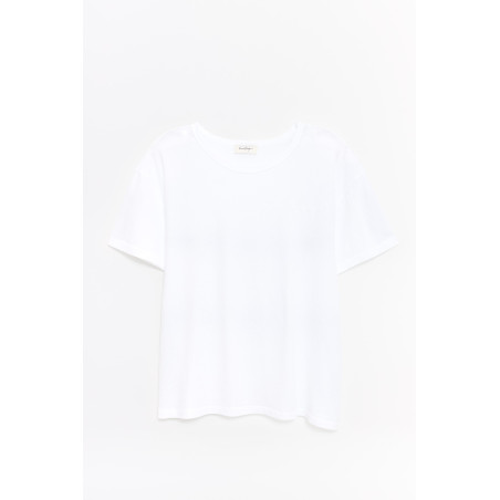 SECOND LAYER WHITE CORE MINI T SHIRT