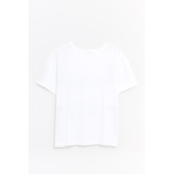 SECOND LAYER WHITE CORE MINI T SHIRT