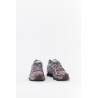 ASICS KHAKI SHEET ROCK DARK CHERRY GEL QUANTUM KINETIC SNEAKERS